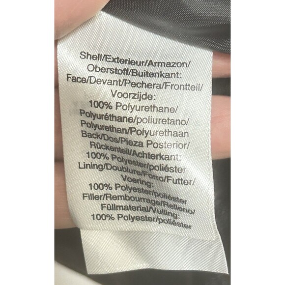 DKNY Womens XXL Black Mock Neck - 2 F Warm Factor Puffer Jacket - Picture 6 of 12